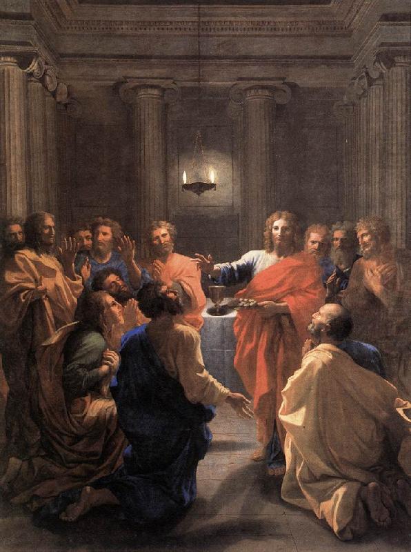 Nicolas Poussin The Institution of the Eucharist china oil painting image